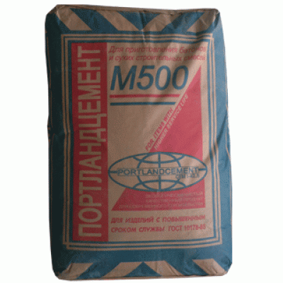 Цемент Михайловцемент М500 Д20 мешок 40 кг